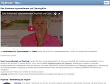 Tablet Screenshot of coaching-koeln-ek.de